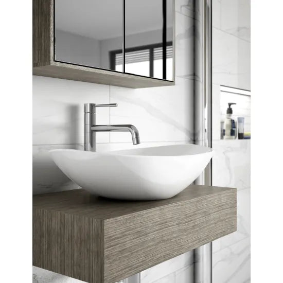 NOVA Ceramic Oval Countertop Basin 615 x 360 x 155mm