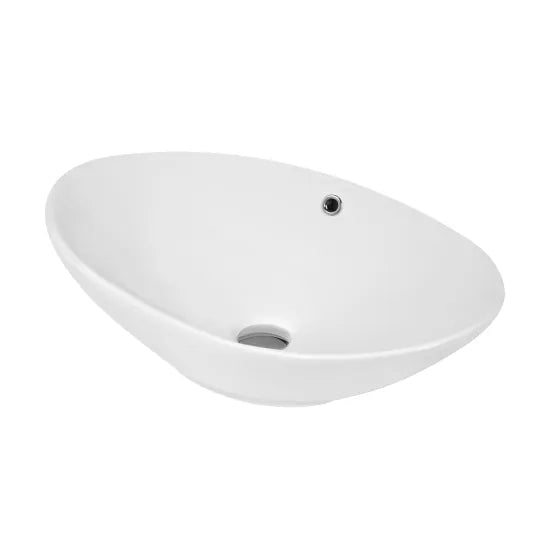 NOVA Ceramic Oval Countertop Basin 588 x 390 x 195mm