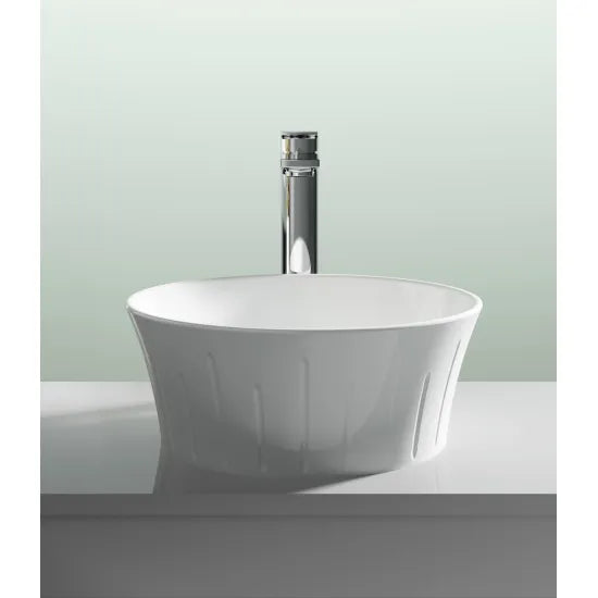 NOVA Ceramic Round Countertop Basin 358 x 368 x 137mm