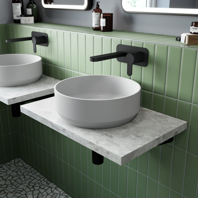 NOVA Luxe Round 350 Countertop Basin - Select Colour