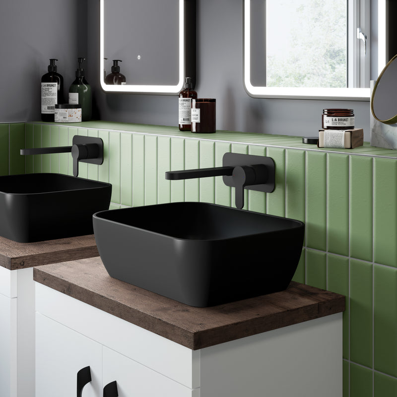 NOVA Luxe Square 455 Countertop Basin - Select Colour