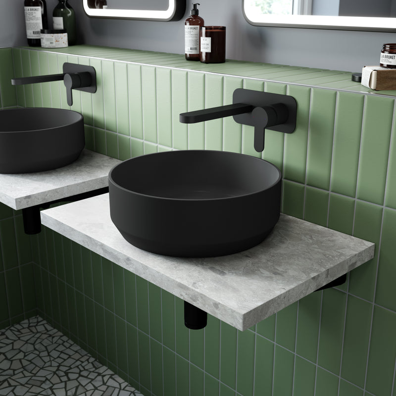 NOVA Luxe Round 350 Countertop Basin - Select Colour