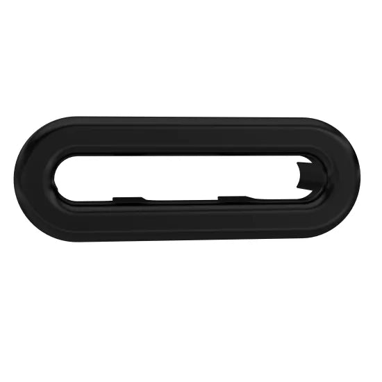 NOVA Black Oval Overflow Cover