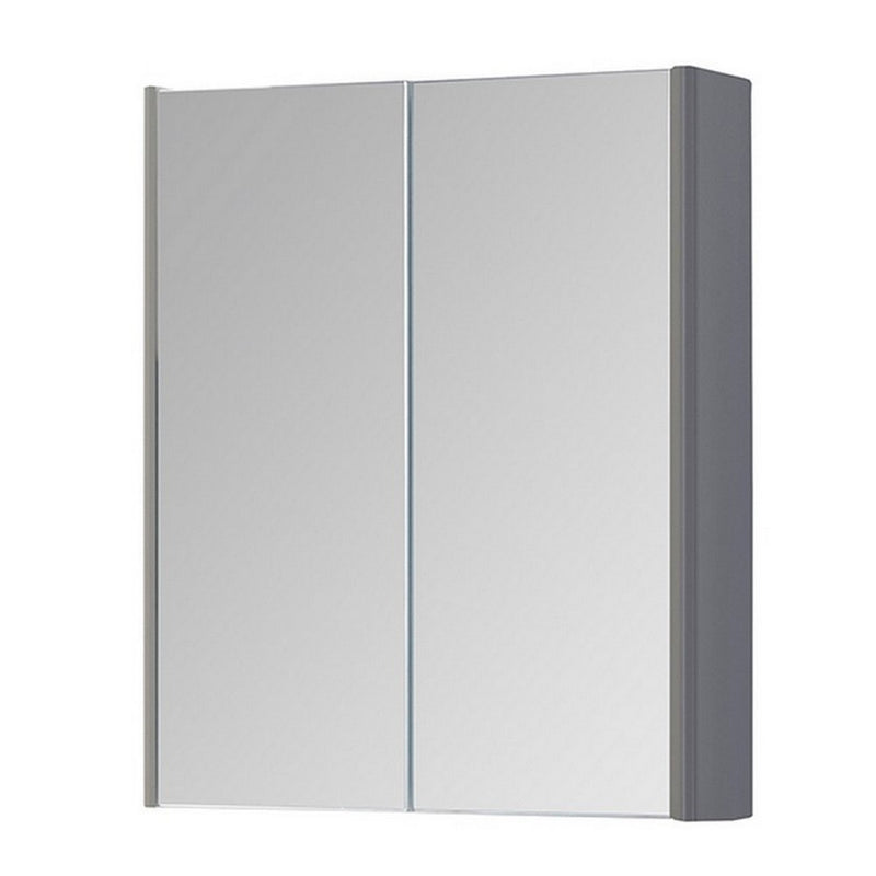 KV Options 500mm Mirror Cabinet - Basalt Grey