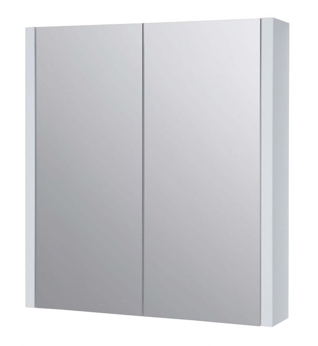 Kartell KVIT City 600mm Mirror Cabinet - White Gloss