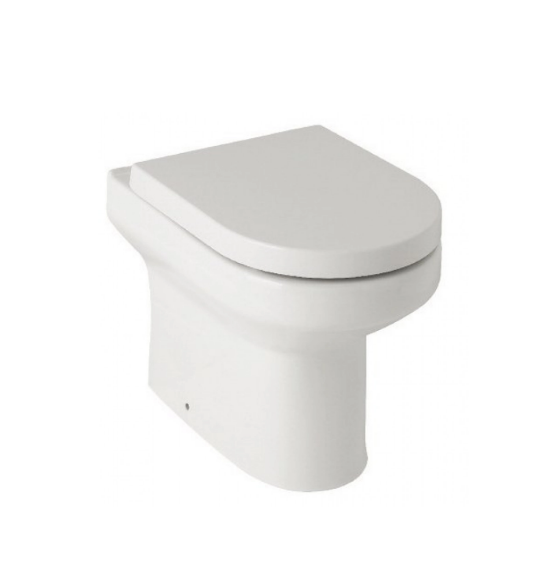 Kartell KVIT Bijoux Back to Wall WC Pan with Soft Close Seat