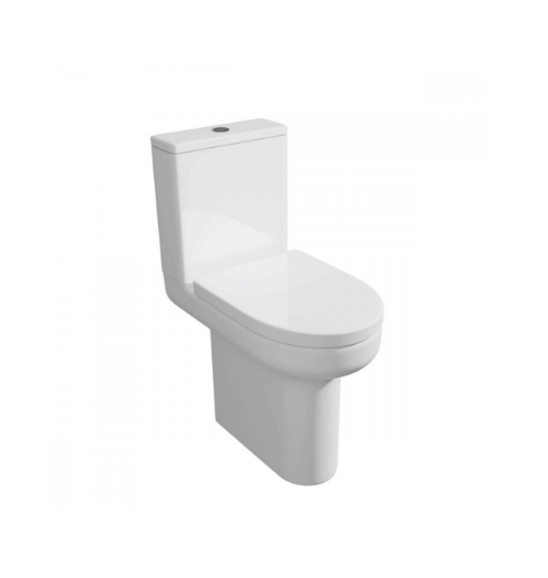 KV Bijoux Close Coupled Comfort Height Toilet with Soft Close Seat