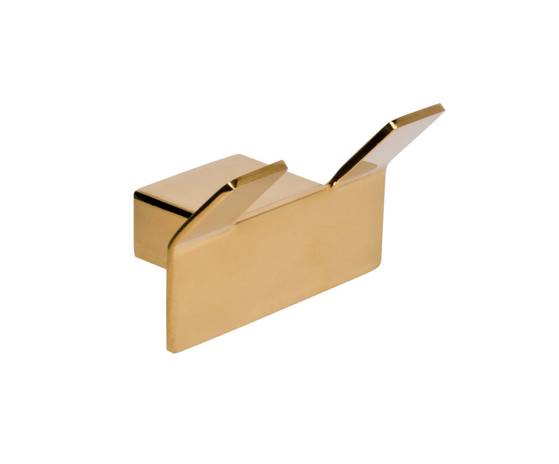 Banyetti Primo Double Robe Hook - Polished Gold