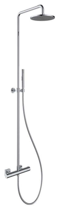 Alan T Carr Enyo Exposed Thermostatic Shower System - Chrome