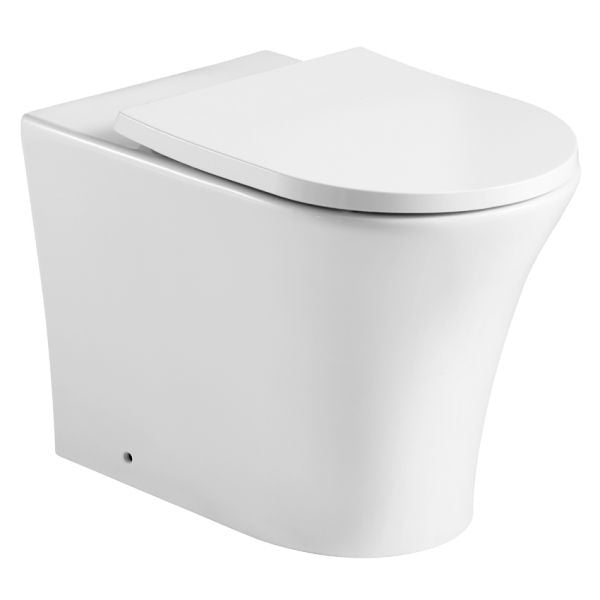 Kartell KVIT Kameo Back to Wall WC Pan with Soft Close Seat