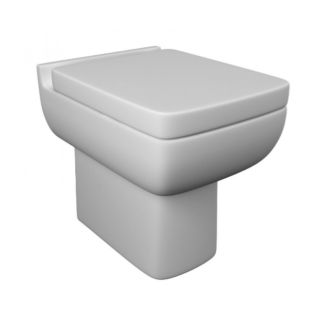 Kartell KVIT Options 600 Back to Wall WC Pan with Soft Close Seat