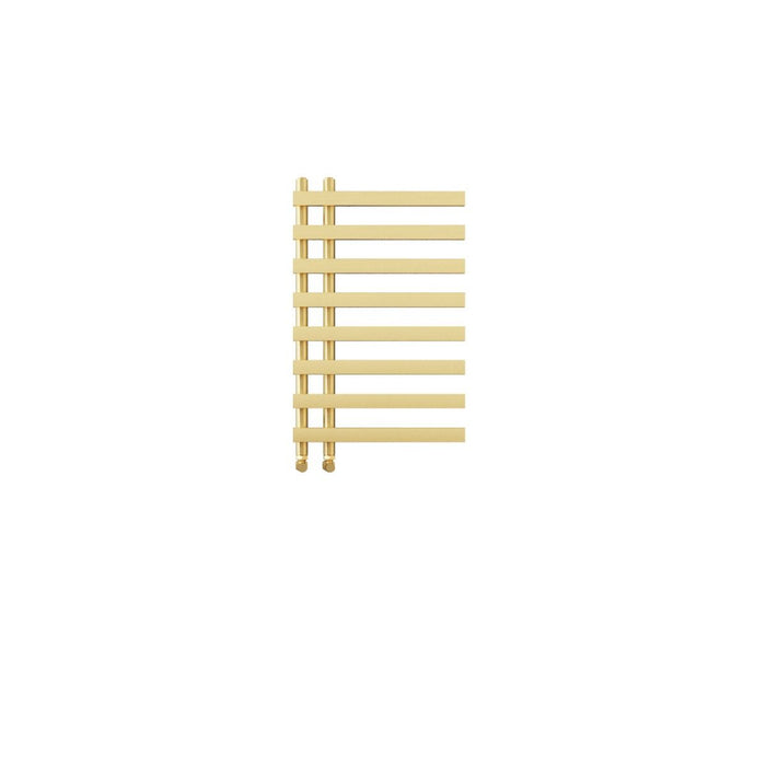 SENA Oro 800mm x 400mm Towel Radiator - Brushed Brass