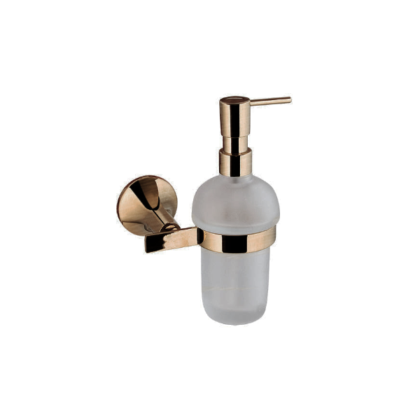 Banyetti Ariano Round Soap Dispenser - Brushed Brass
