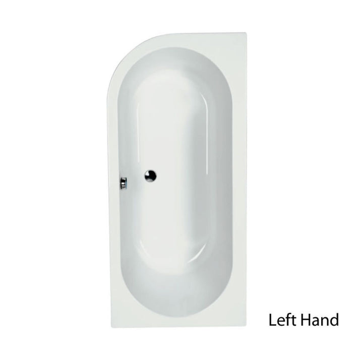 Carron Status 1700mm x 800mm Right Hand Double Ended Corner Bath
