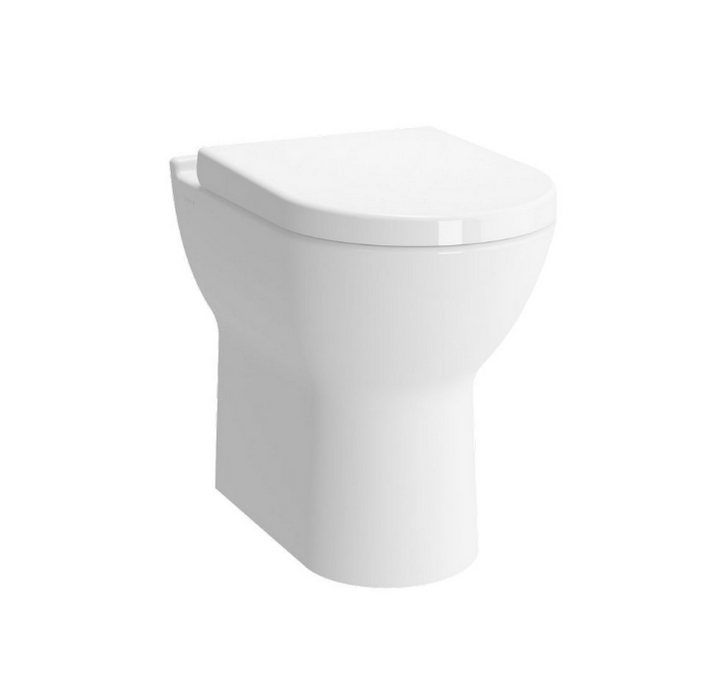 Kartell KVIT Style Back to Wall Comfort Height WC Pan with Soft Close Seat