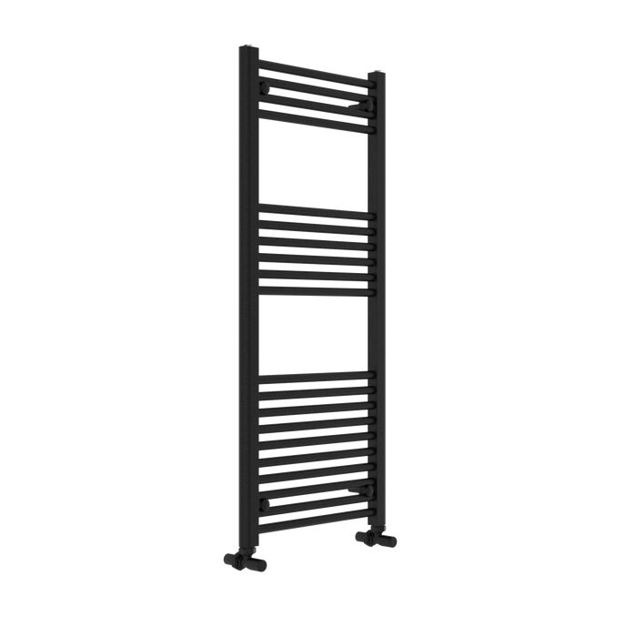 SENA Tivoli Noir 1200mm x 500mm Towel Radiator - Noir Matt Black