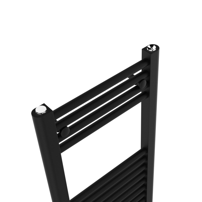 SENA Tivoli Noir 800mm x 350mm Towel Radiator - Noir Matt Black