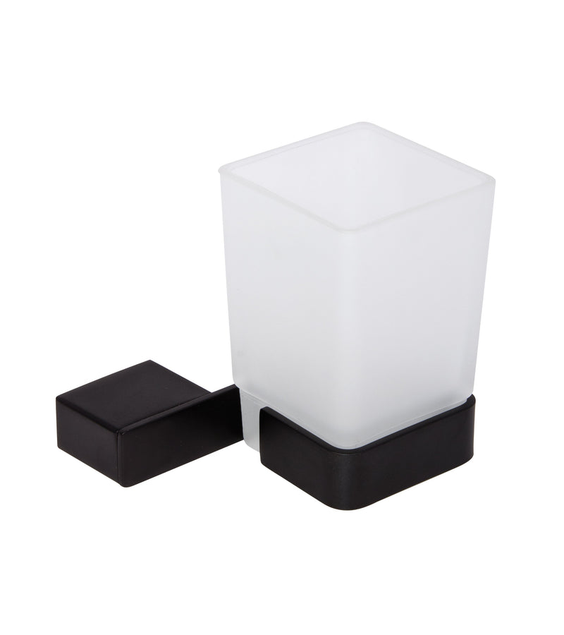 Banyetti Primo Tumbler Toothbrush Holder - Matt Black
