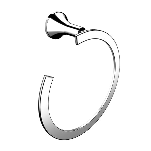Banyetti Ariano Round Towel Ring - Chrome