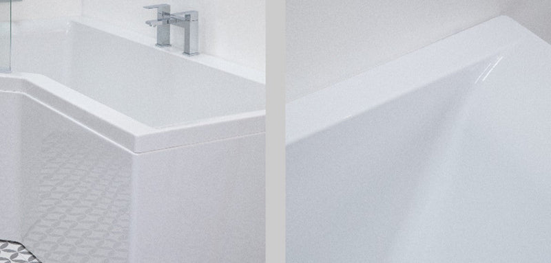 Carron Urban Edge Shower Bath - Select Size/Hand