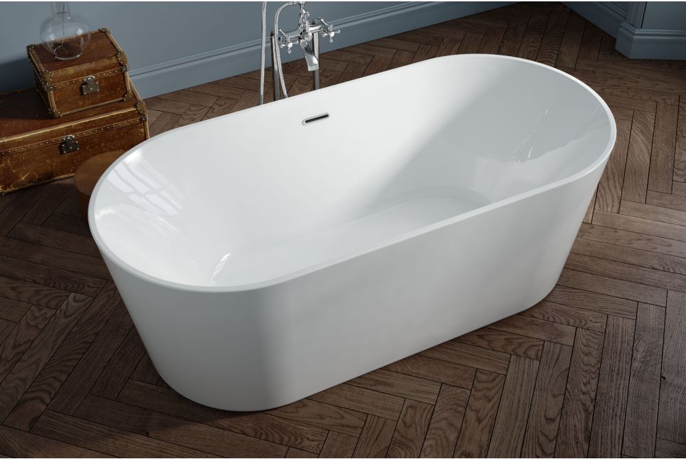 Royce Morgan Coral 1700 x 800 Rounded Freestanding Bath